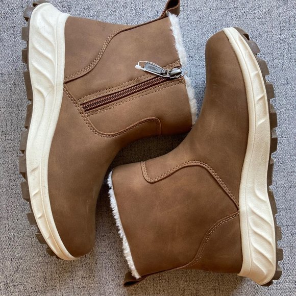Shoes | Khombu Sienna Womens Size 7 Brown All Weather Memory 